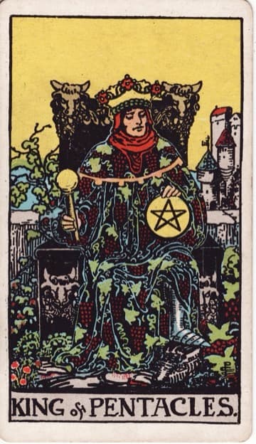 King of Pentacles — Vua Tiền